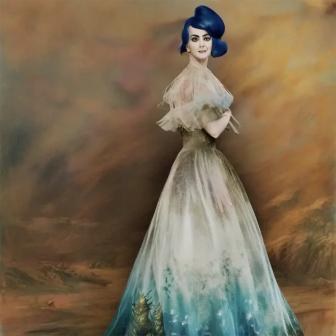 Katy Perry in the style of Anonymous     38